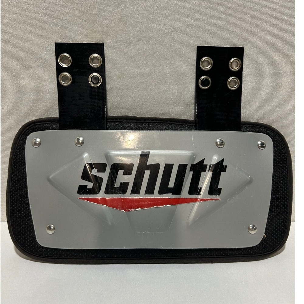 Schutt Football Back Plate Football Protective Gear Attachment Padded Athletic